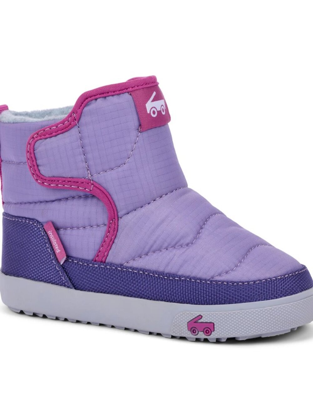 Adorable See Kai Run TeddyHeirloom Purple Toddler Boots New in Box
